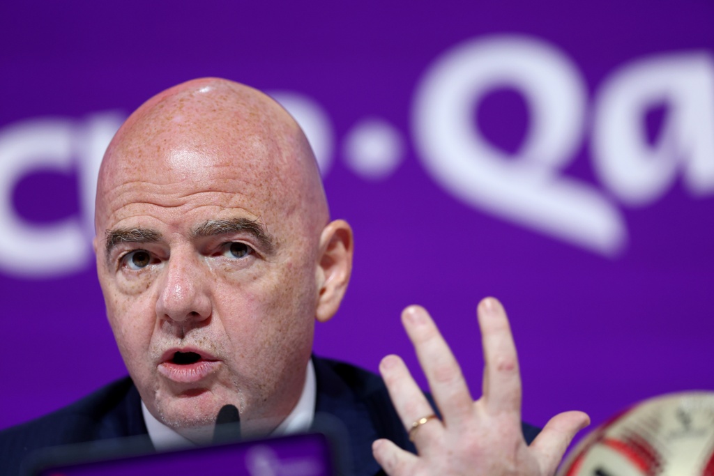 因凡蒂诺:很高兴得知有45000名伊朗女球迷入场观看比赛